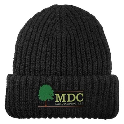 Chunky Knit Beanie Cap