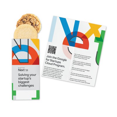 Full-Color Custom Sweeter Cards with Homestyle Cookie Duo